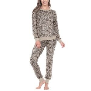 Honeydew super soft 2 piece pajama set leopard print nwt
